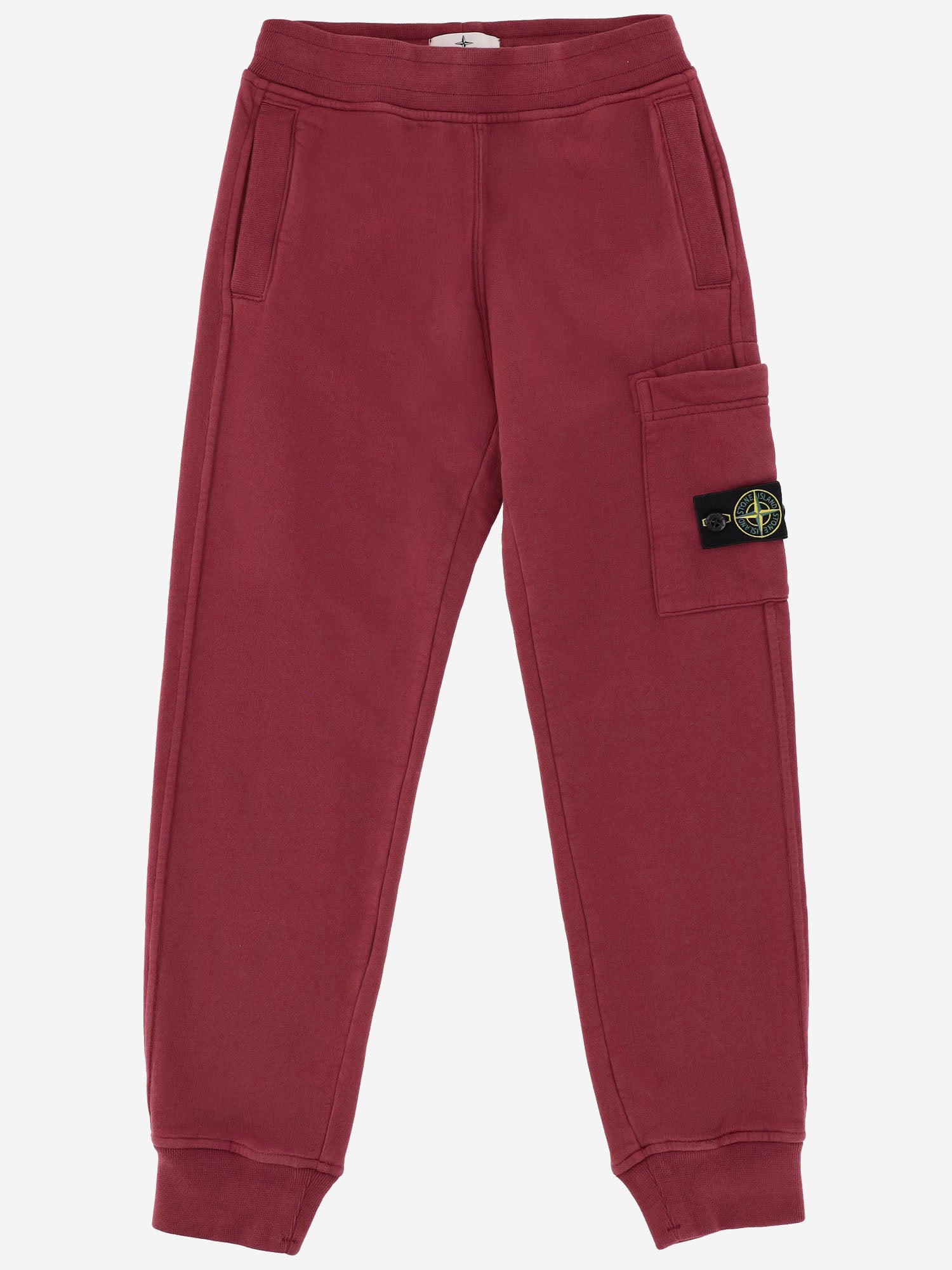 PANTALONI IN COTONE CON LOGO 6200002 S0A20V0014 STONE ISLAND KIDS 