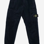 PANTALONI IN VELLUTO A COSTE CON LOGO 6200002 S0A20V0020 STONE ISLAND KIDS 