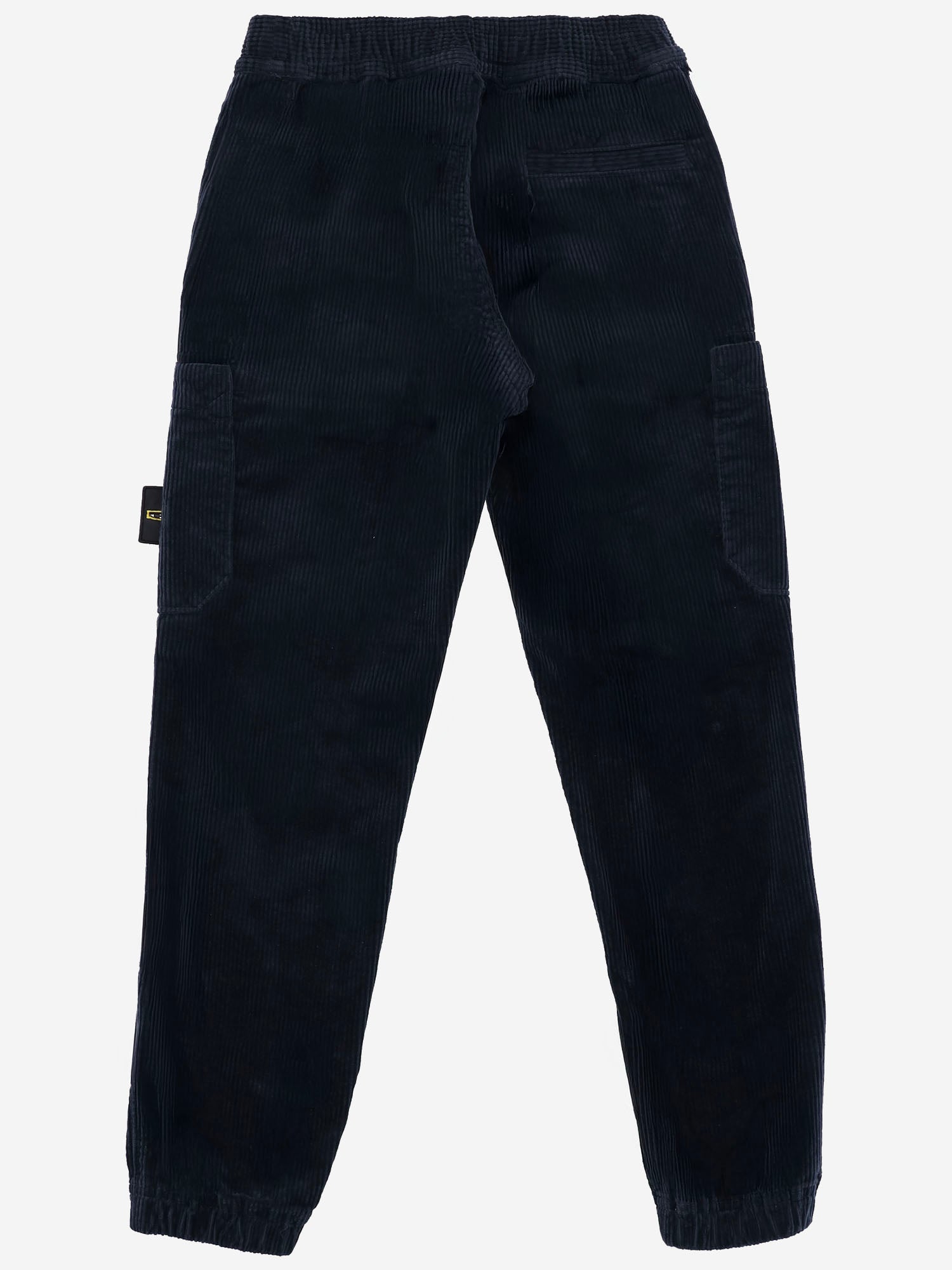 PANTALONI IN VELLUTO A COSTE CON LOGO 6200002 S0A20V0020 STONE ISLAND KIDS 