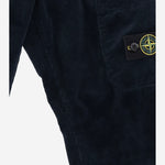 PANTALONI IN VELLUTO A COSTE CON LOGO 6200002 S0A20V0020 STONE ISLAND KIDS 