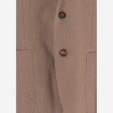 GIACCA IN TESSUTO DI CAMMELLO 1SHO22K 190015T5075 TAGLIATORE 
