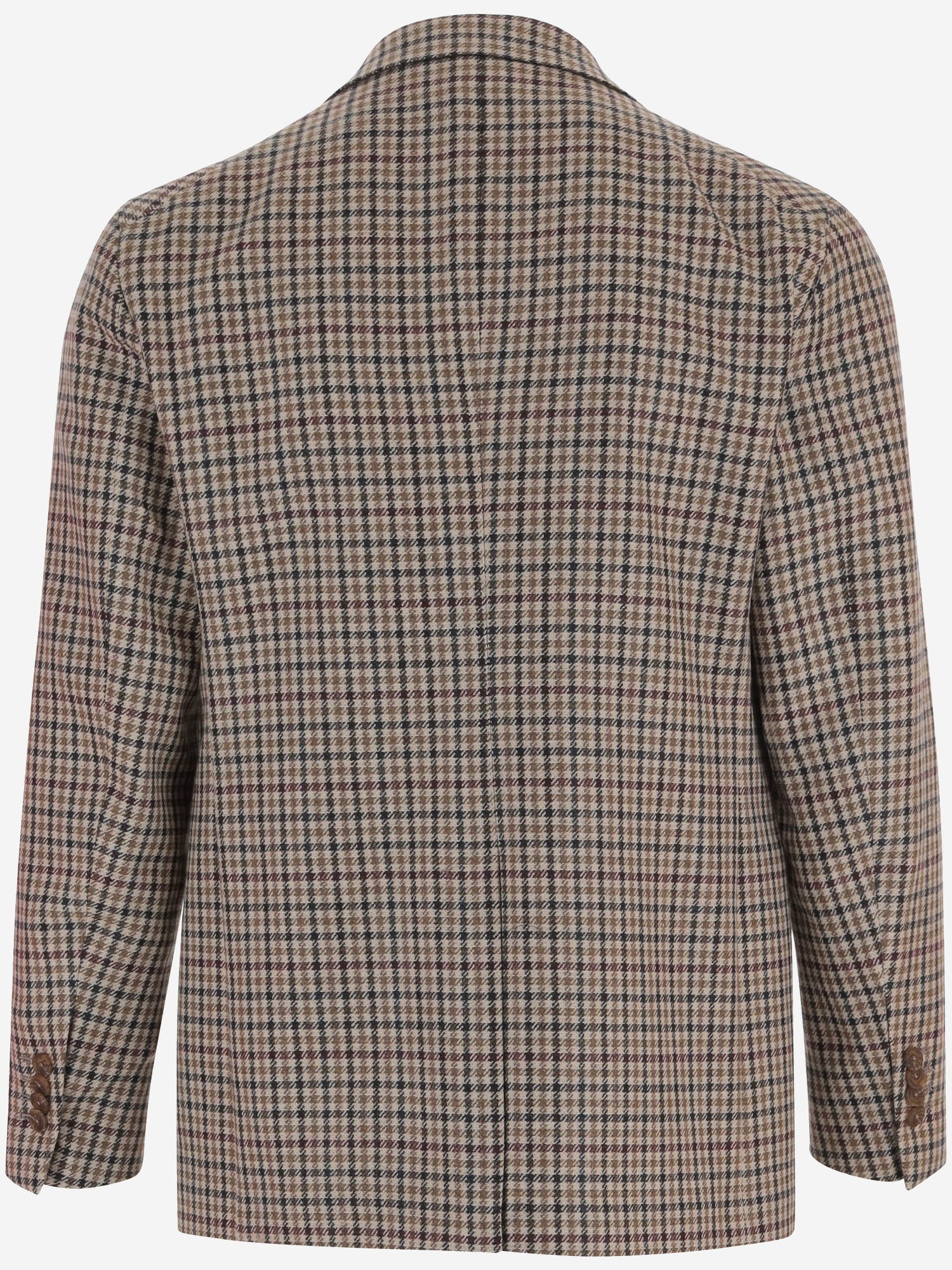 GIACCA IN LANA CON MOTIVO CHECK 1SNY13B 440094ET962 TAGLIATORE 