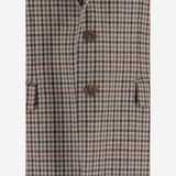 GIACCA IN LANA CON MOTIVO CHECK 1SNY13B 440094ET962 TAGLIATORE 