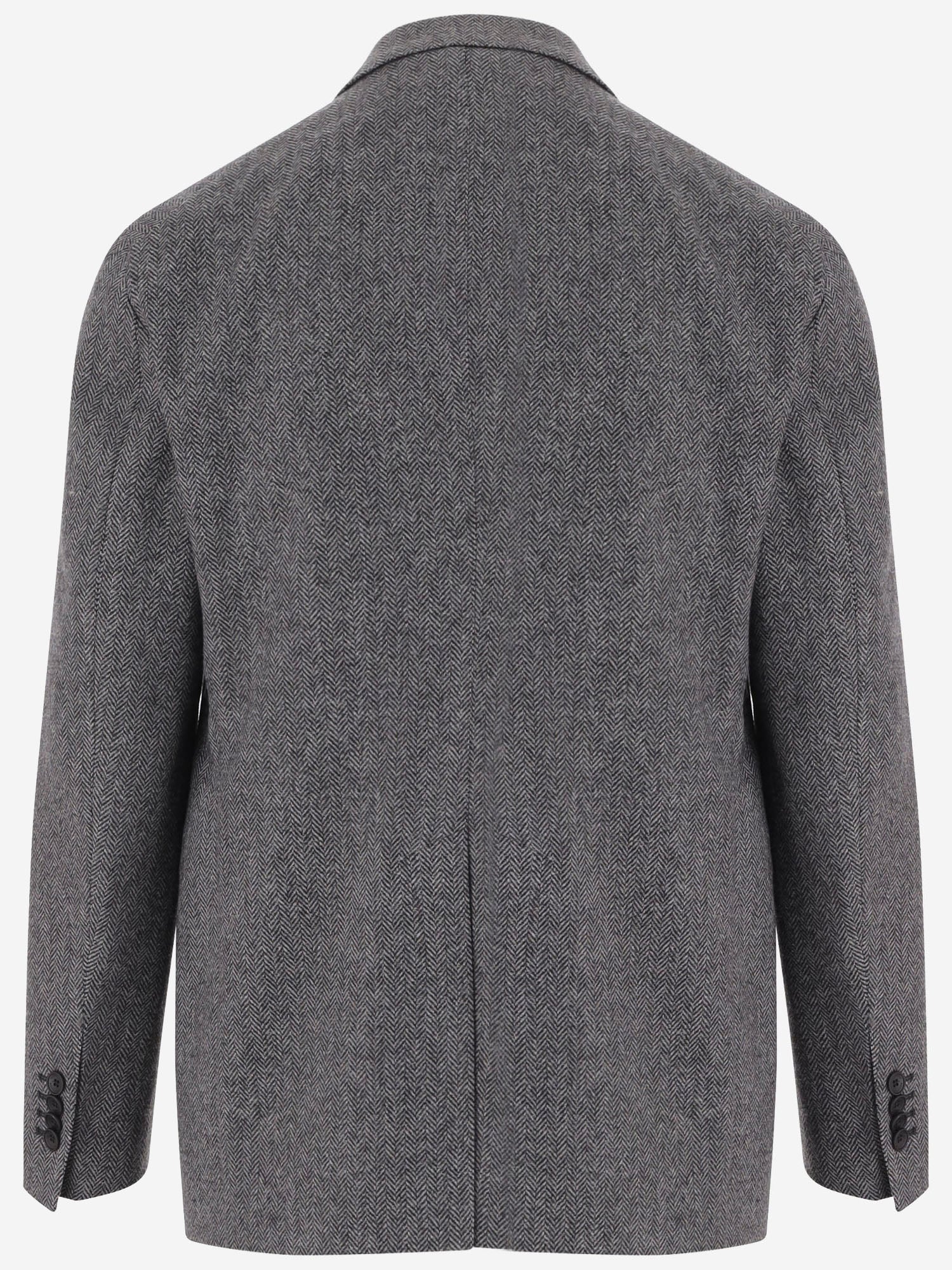 GIACCA IN LANA E CASHMERE 1SNY13B 610017S1169 TAGLIATORE 