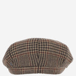 CAPPELLO IN MISTO LANA A QUADRI BUDDY 440073M1364 TAGLIATORE 