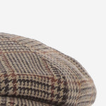 CAPPELLO IN MISTO LANA A QUADRI BUDDY 440073M1364 TAGLIATORE 