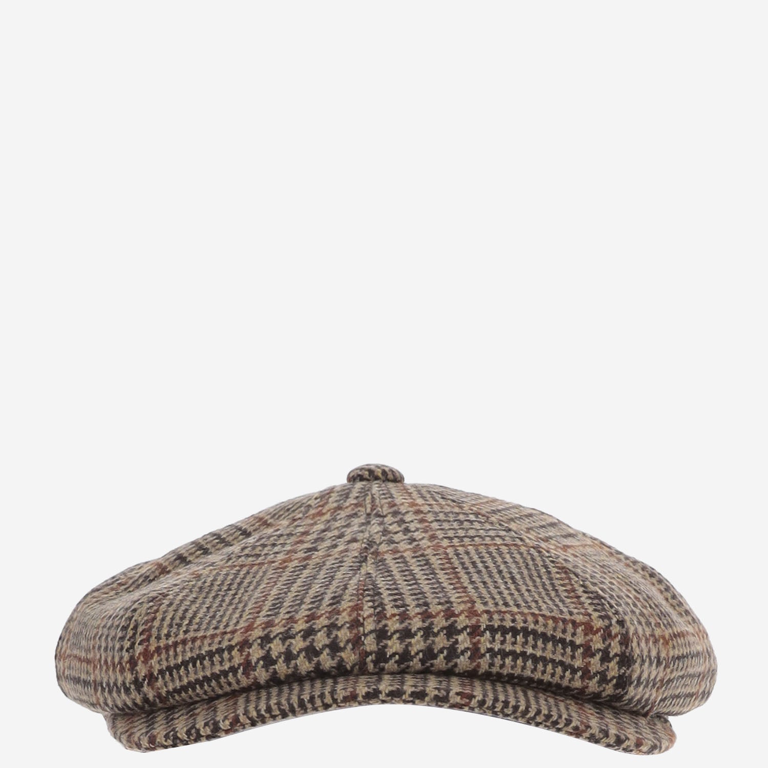 CAPPELLO IN MISTO LANA A QUADRI BUDDY 440073M1364 TAGLIATORE 