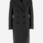 CAPPOTTO DOPPIOPETTO IN LANA CON REVERS A LANCIA CRUBYE A50017N1166 TAGLIATORE 
