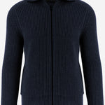MAGLIONE IN LANA DUNDRET PWI26-02BLU TAGLIATORE 