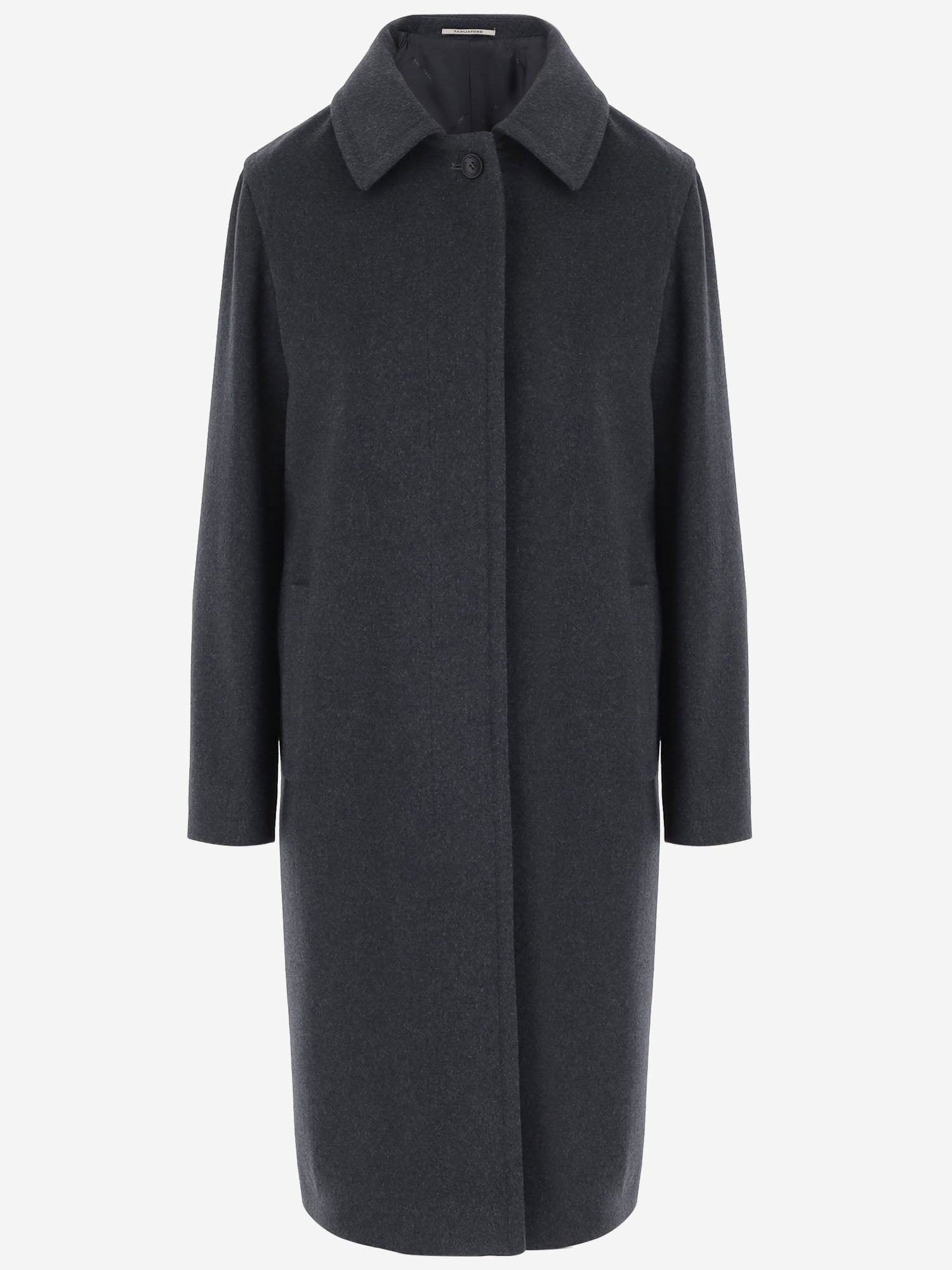 CAPPOTTO IN CASHMERE E LANA JANE 350001G5053 TAGLIATORE 