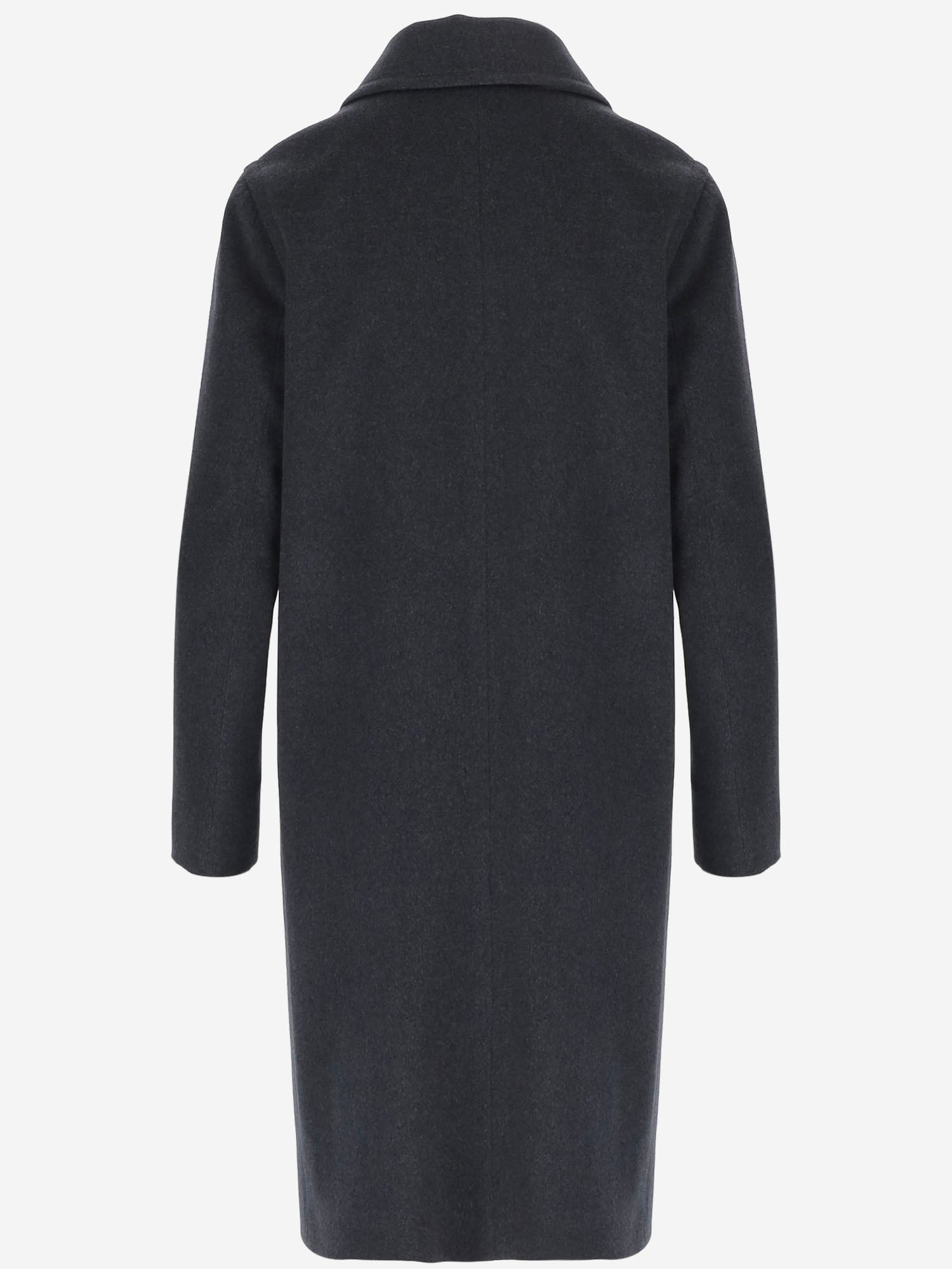 CAPPOTTO IN CASHMERE E LANA JANE 350001G5053 TAGLIATORE 