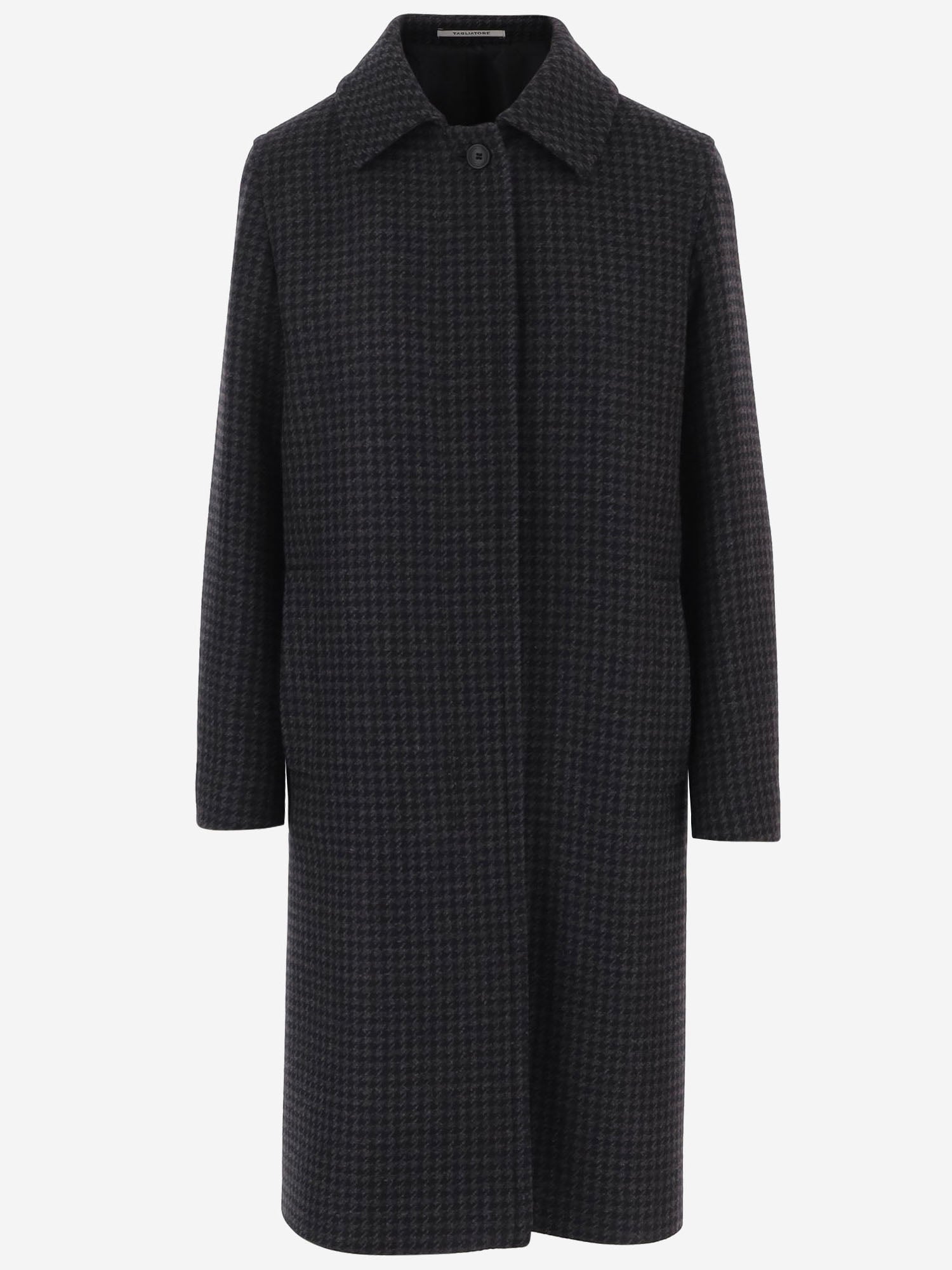 CAPPOTTO IN LANA A QUADRI JANE 440093EN830 TAGLIATORE 