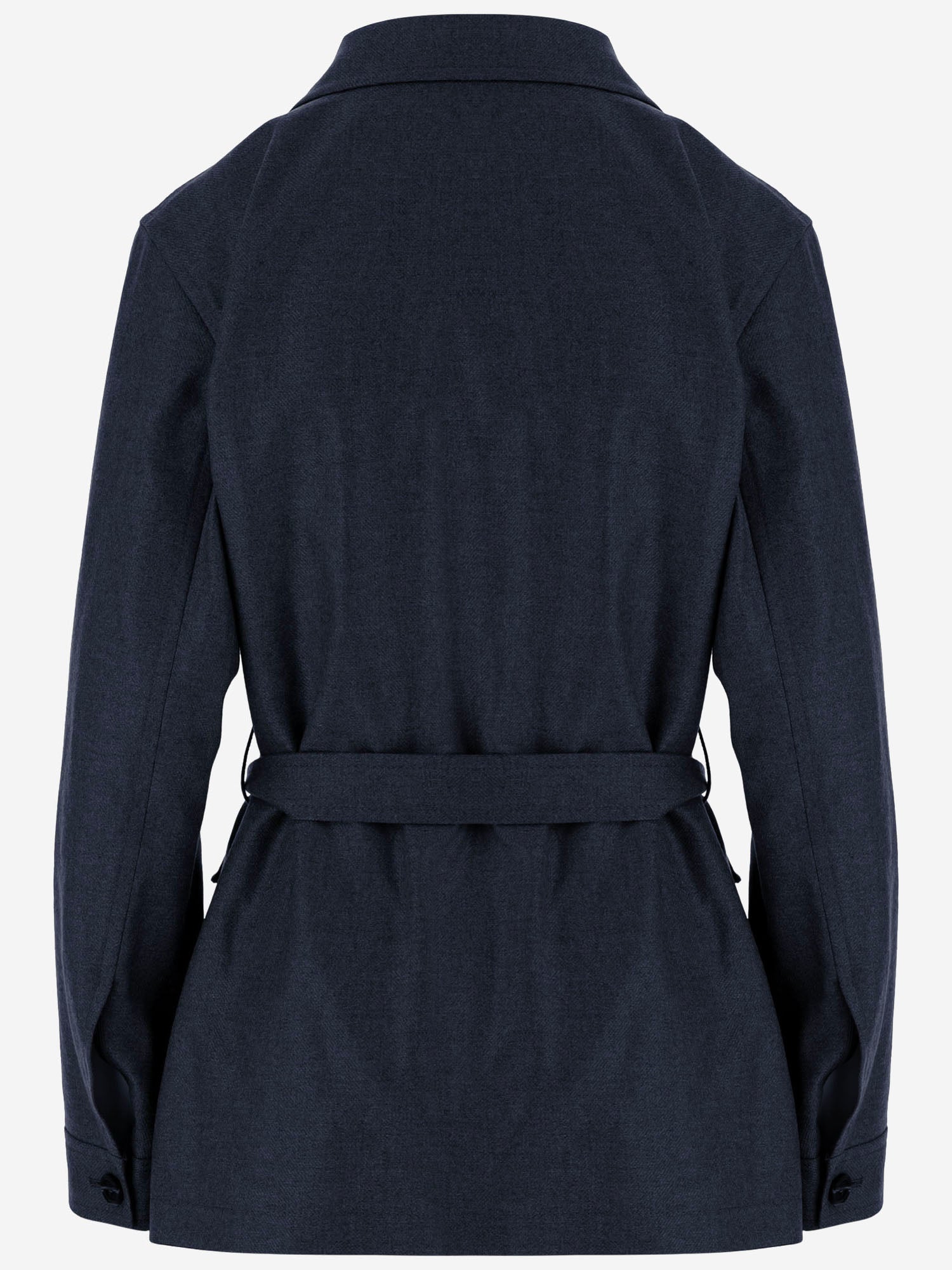 GIACCA IN LANA E CASHMERE CON CINTURA JLAUREN 010021B1219 TAGLIATORE 