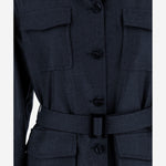 GIACCA IN LANA E CASHMERE CON CINTURA JLAUREN 010021B1219 TAGLIATORE 