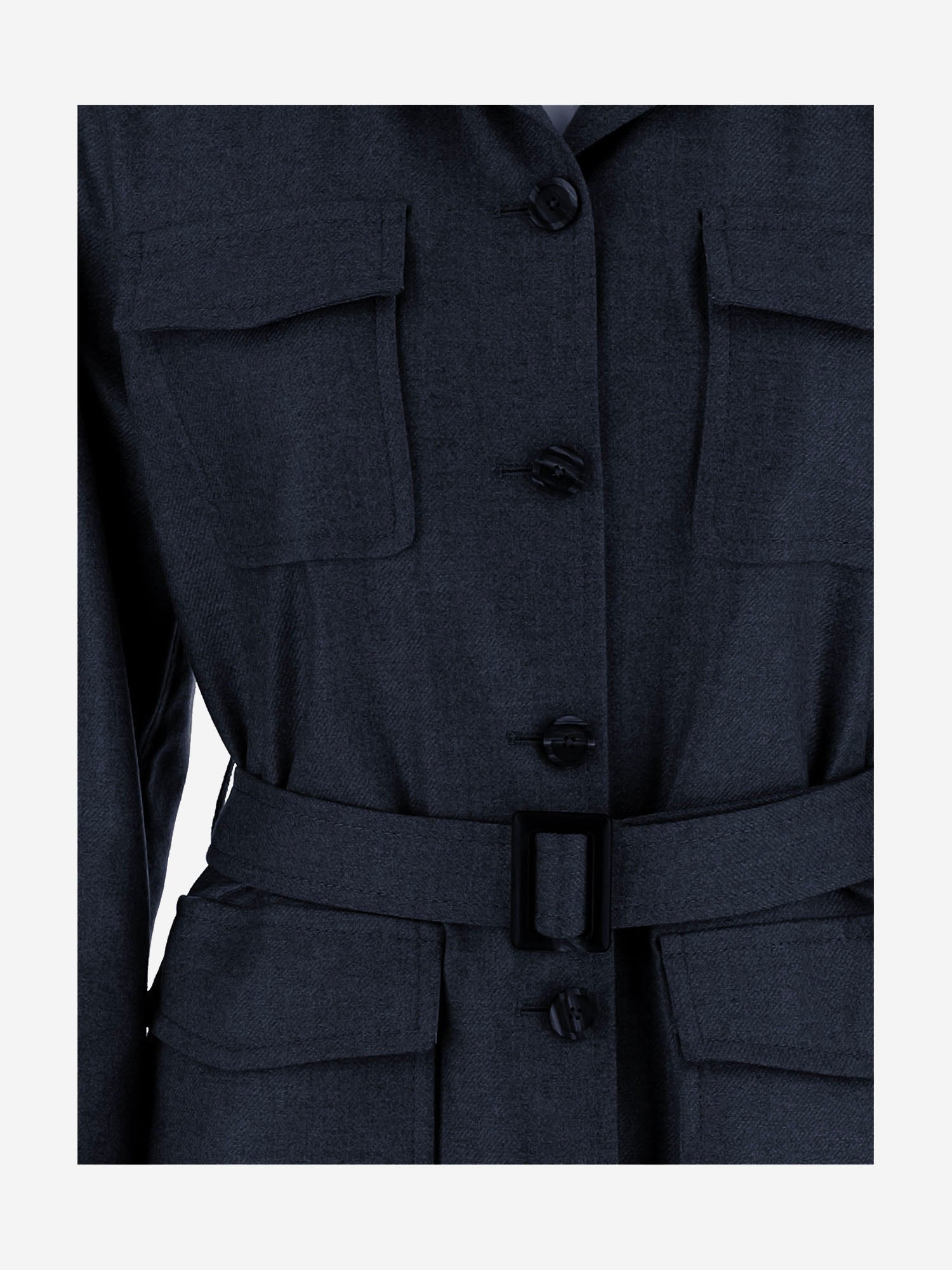 GIACCA IN LANA E CASHMERE CON CINTURA JLAUREN 010021B1219 TAGLIATORE 