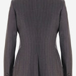 GIACCA IN LANA CON MOTIVO A RIGHE JPARIGI12B 150123T3151 TAGLIATORE 