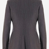 GIACCA IN LANA CON MOTIVO A RIGHE JPARIGI12B 150123T3151 TAGLIATORE 