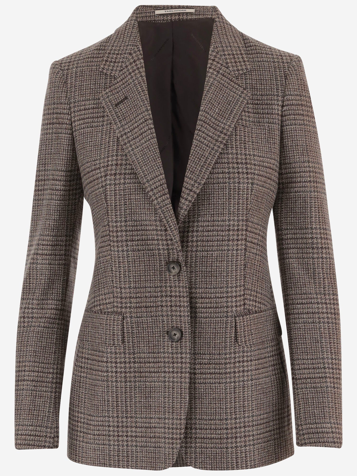 GIACCA MONOPETTO IN LANA E CASHMERE JPARIGI12B 440072M3324 TAGLIATORE 