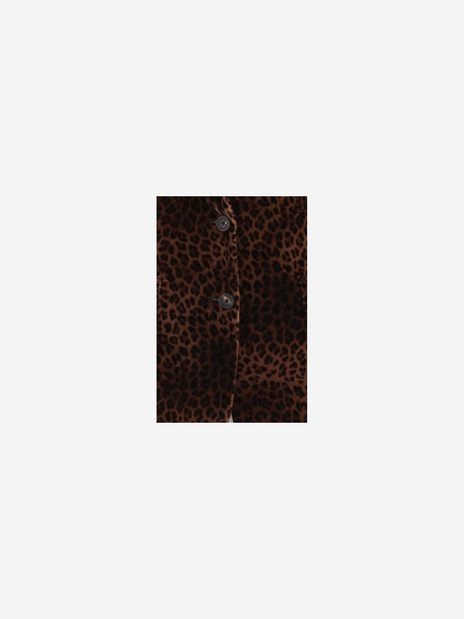 GIACCA IN COTONE CON MOTIVO ANIMALIER JPARIGI12B 800012EM907 TAGLIATORE 