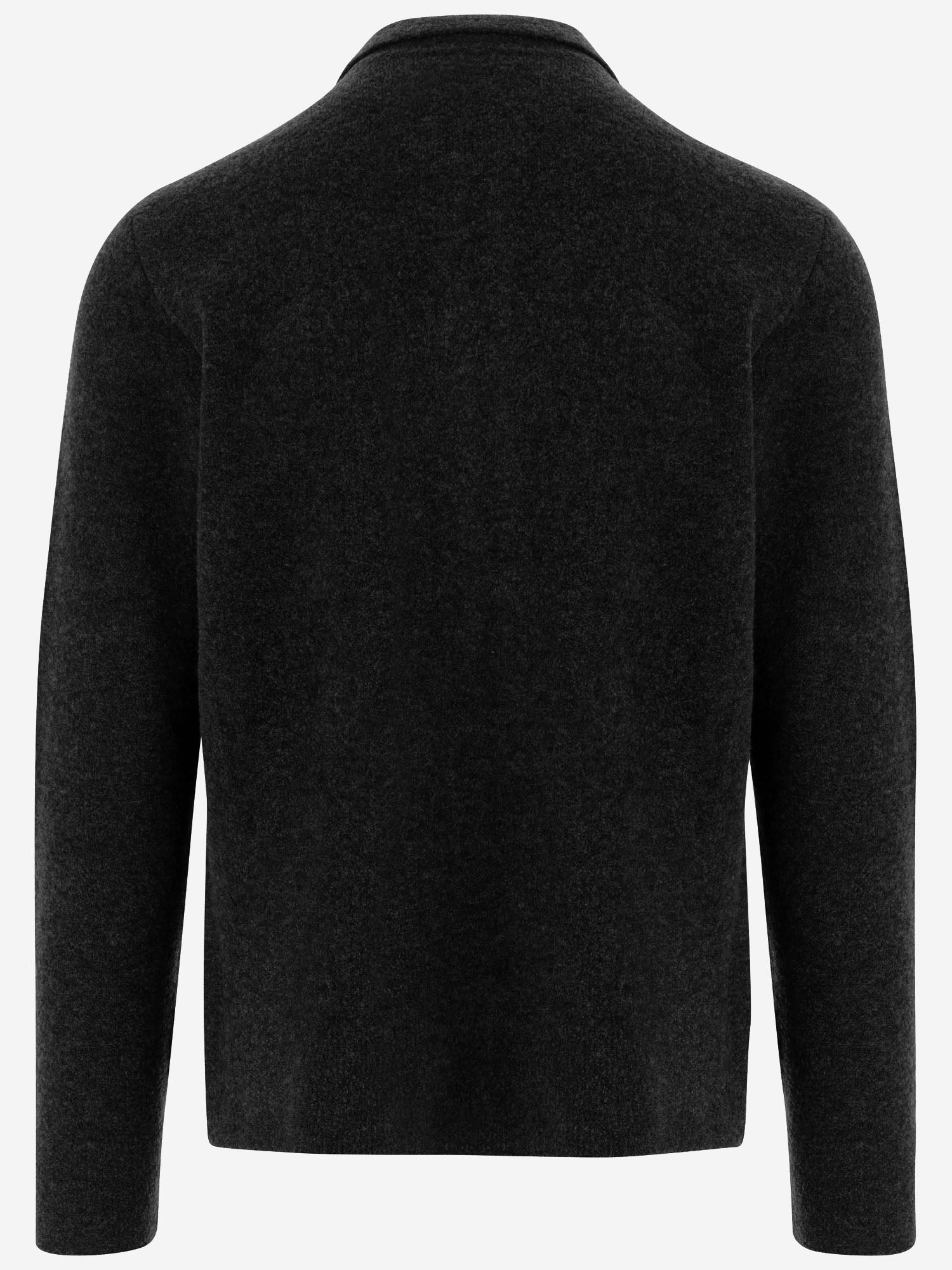 MAGLIONE IN MISTO LANA E COTONE KEID PWI26-14NERO TAGLIATORE 