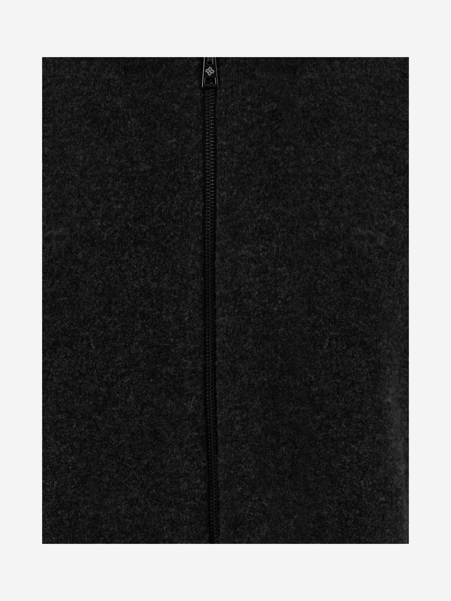 MAGLIONE IN MISTO LANA E COTONE KEID PWI26-14NERO TAGLIATORE 
