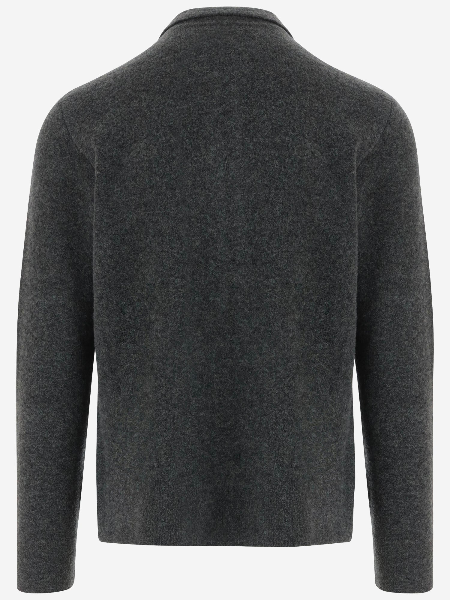 MAGLIONE IN MISTO LANA E COTONE KEID PWI26-14VERDE TAGLIATORE 