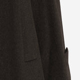 MANTELLA IN LANA CON COLLO ALTO LEILA 010103M1091 TAGLIATORE 
