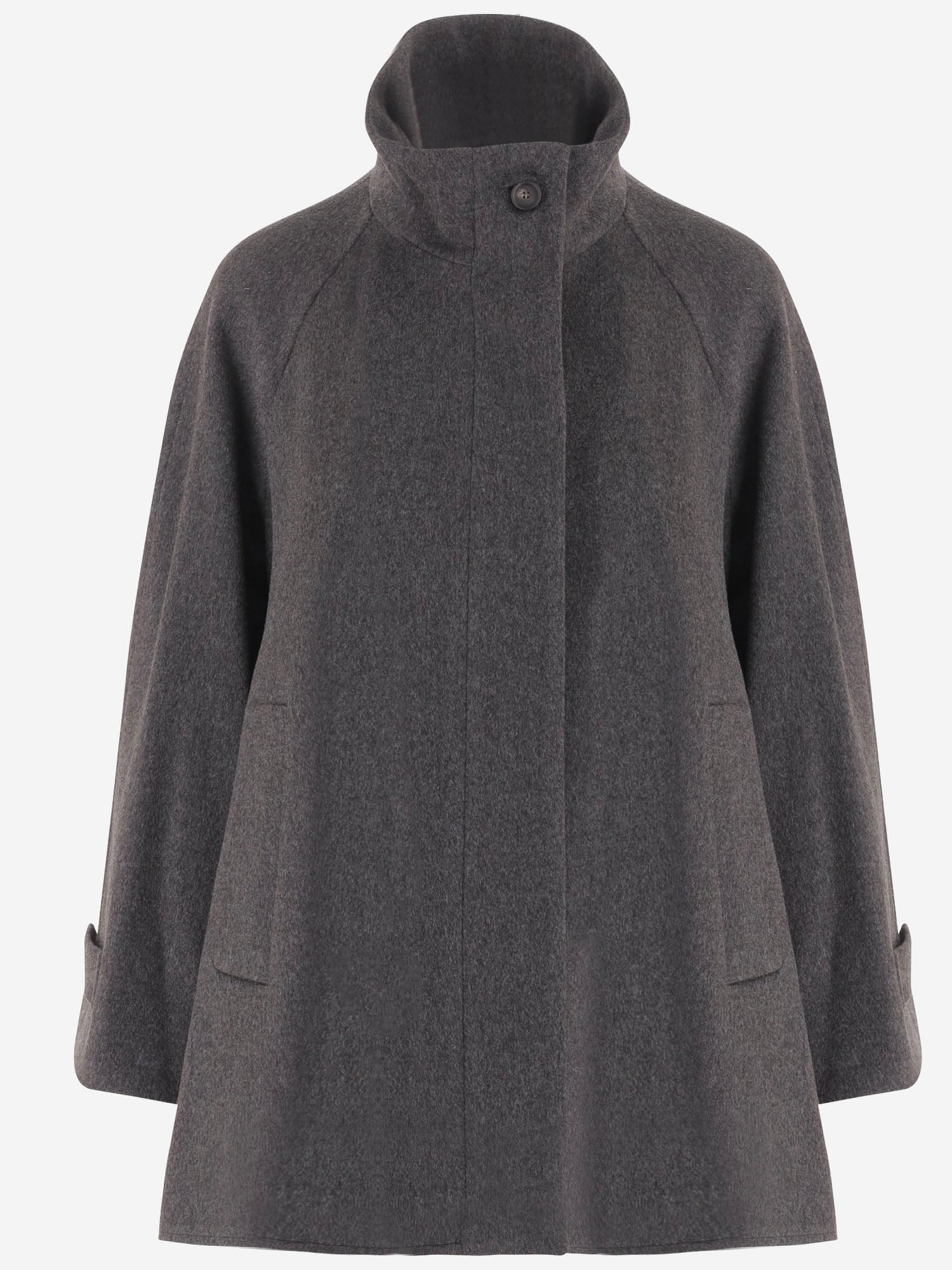 MANTELLA IN LANA CON COLLO ALTO LEILA 010103S3402 TAGLIATORE 