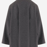MANTELLA IN LANA CON COLLO ALTO LEILA 010103S3402 TAGLIATORE 