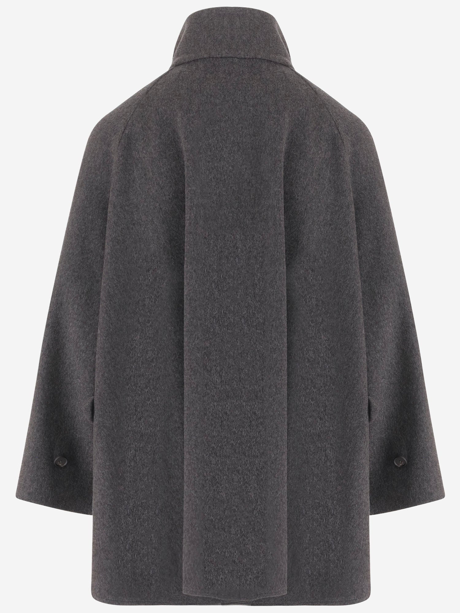 MANTELLA IN LANA CON COLLO ALTO LEILA 010103S3402 TAGLIATORE 