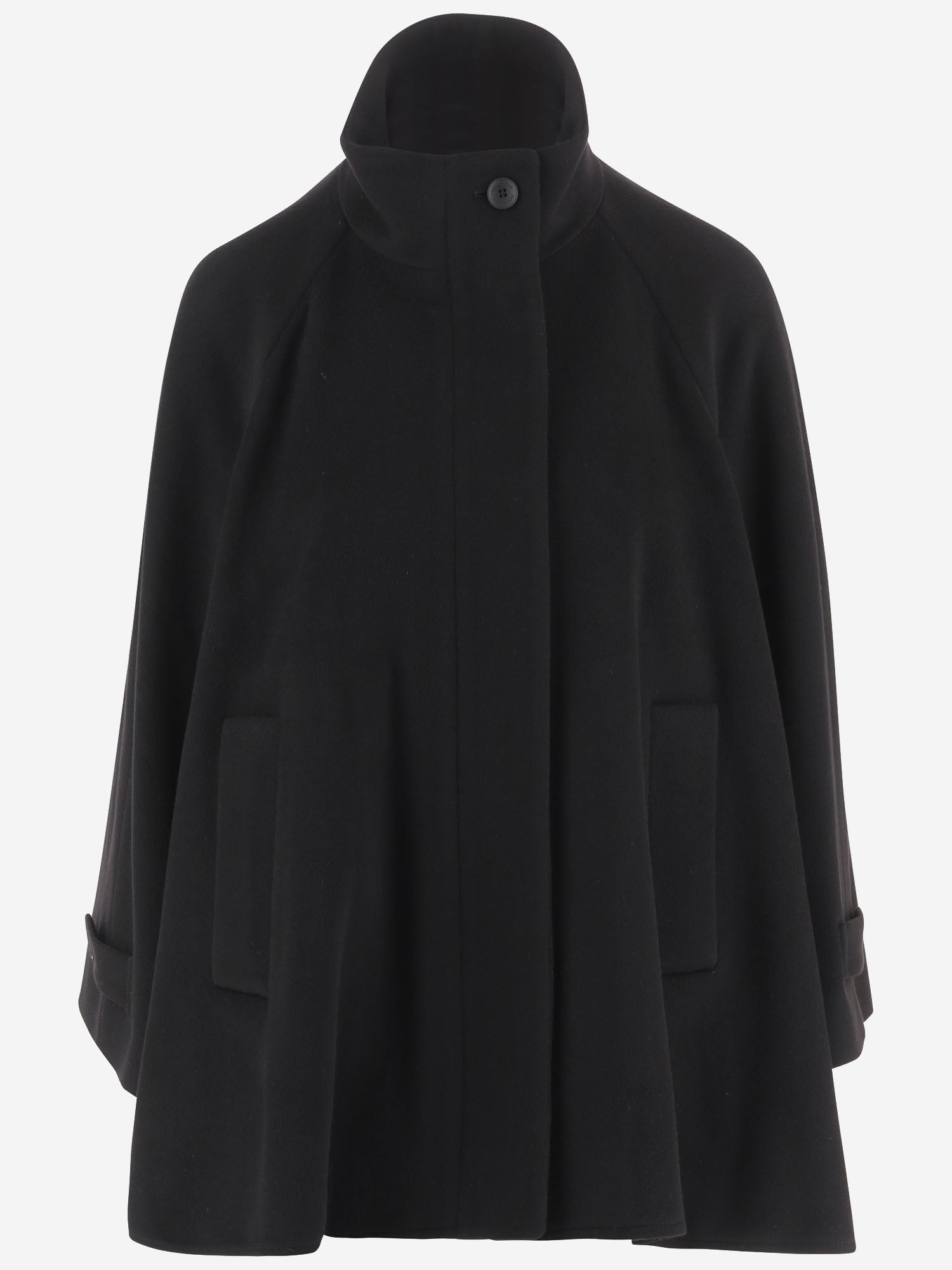 MANTELLA IN LANA CON COLLO ALTO LEILA 350002N5055 TAGLIATORE 