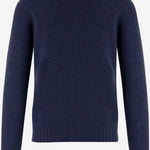 MAGLIONE IN CASHMERE NOBHIL PWI26-05BLU TAGLIATORE 