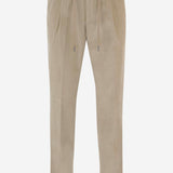 PANTALONI IN VELLUTO DI COTONE STRETCH PNEWMAN 300013A688 TAGLIATORE 