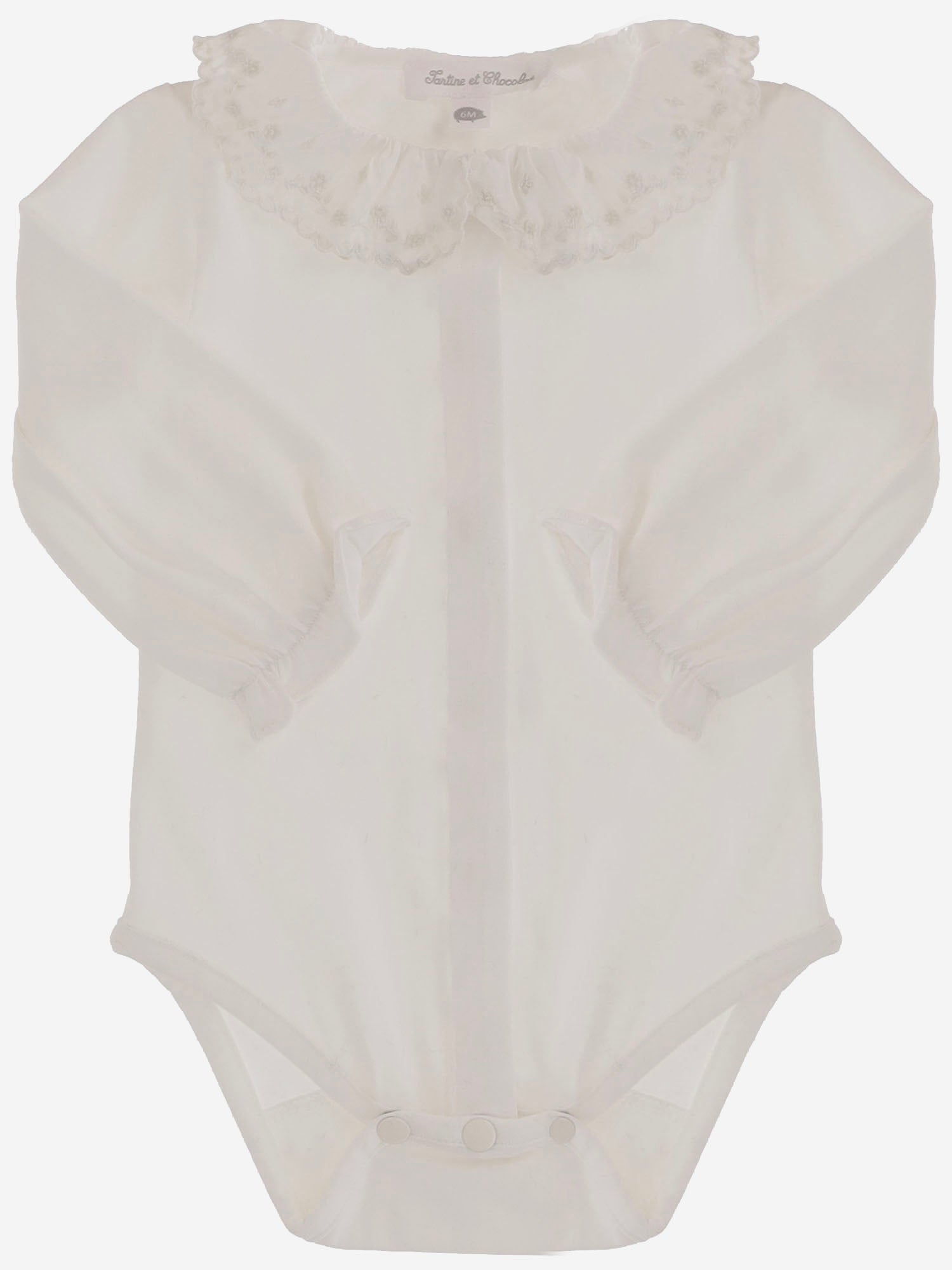 Body in cotone stretch CD11020 13 TARTINE ET CHOCOLAT KIDS 
