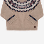 Maglia ricamata IN LANA CD18071 17 TARTINE ET CHOCOLAT KIDS 