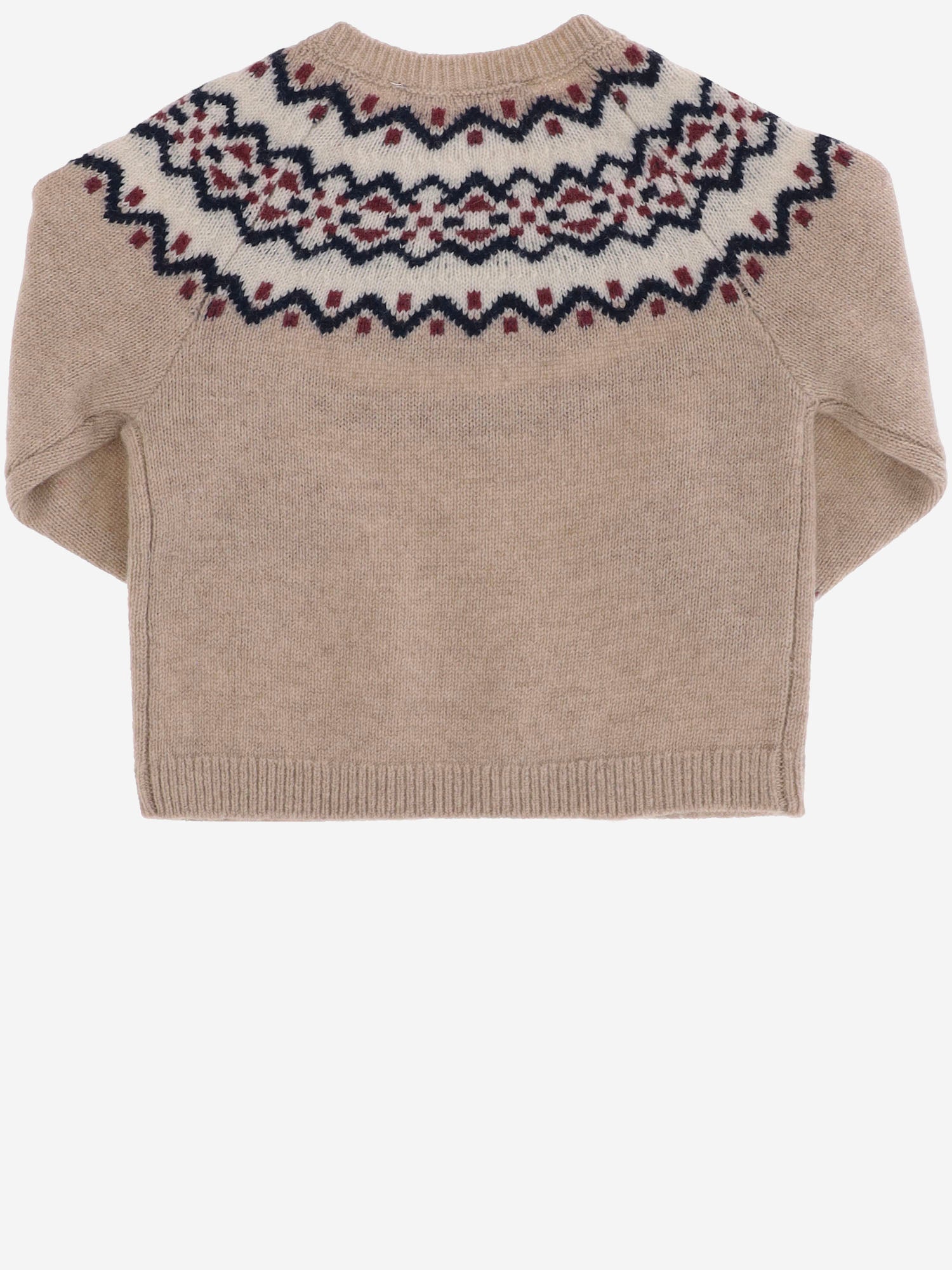 Maglia ricamata IN LANA CD18071 17 TARTINE ET CHOCOLAT KIDS 