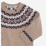 Maglia ricamata IN LANA CD18071 17 TARTINE ET CHOCOLAT KIDS 