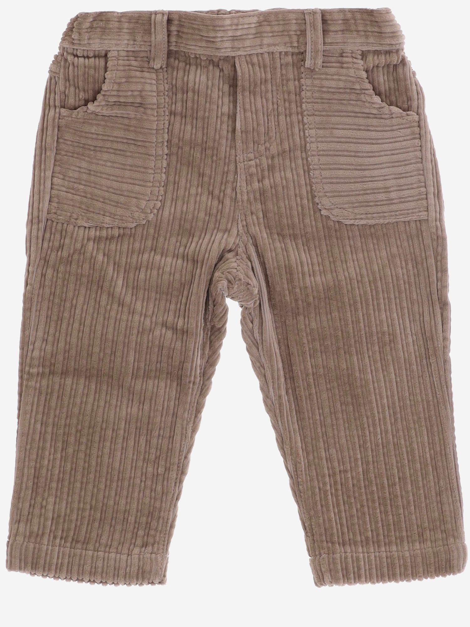 PANTALONI IN COTONE A COSTE CD22041 63 TARTINE ET CHOCOLAT KIDS 
