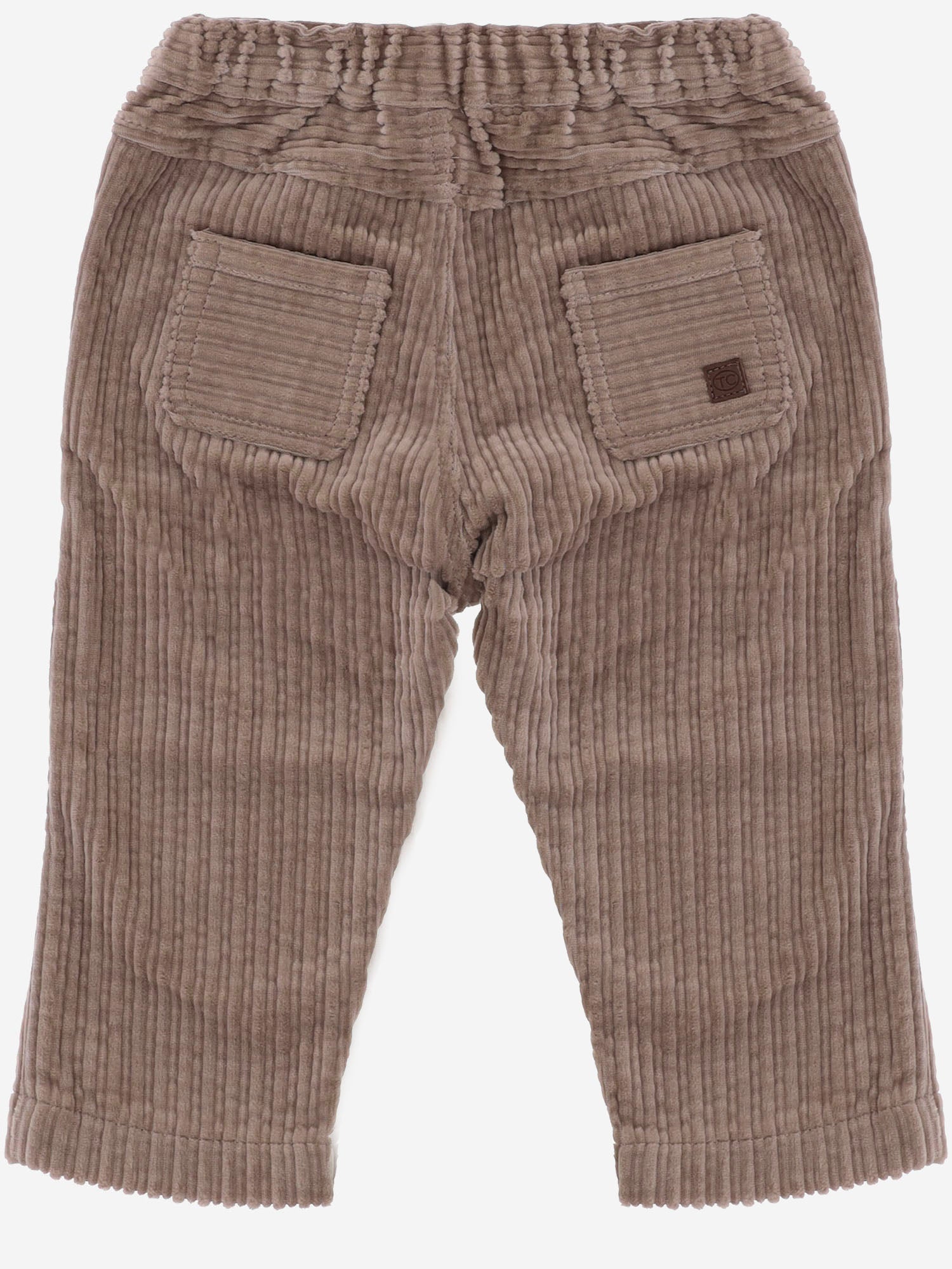 PANTALONI IN COTONE A COSTE CD22041 63 TARTINE ET CHOCOLAT KIDS 