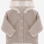 GIUBBOTTO IN MISTO COTONE CON CAPPUCCIO FODERATO CD40000 16 TARTINE ET CHOCOLAT KIDS 