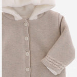 GIUBBOTTO IN MISTO COTONE CON CAPPUCCIO FODERATO CD40000 16 TARTINE ET CHOCOLAT KIDS 