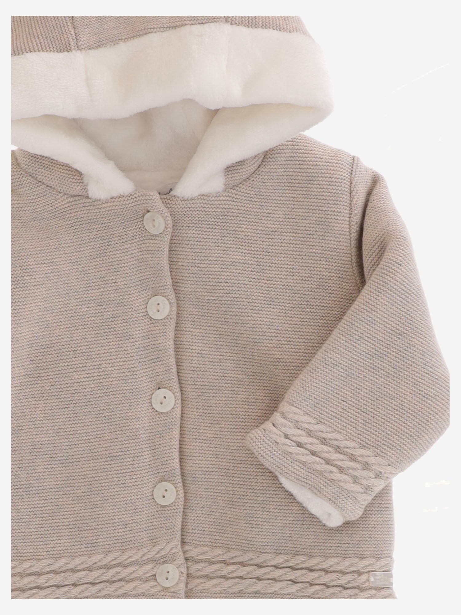 GIUBBOTTO IN MISTO COTONE CON CAPPUCCIO FODERATO CD40000 16 TARTINE ET CHOCOLAT KIDS 