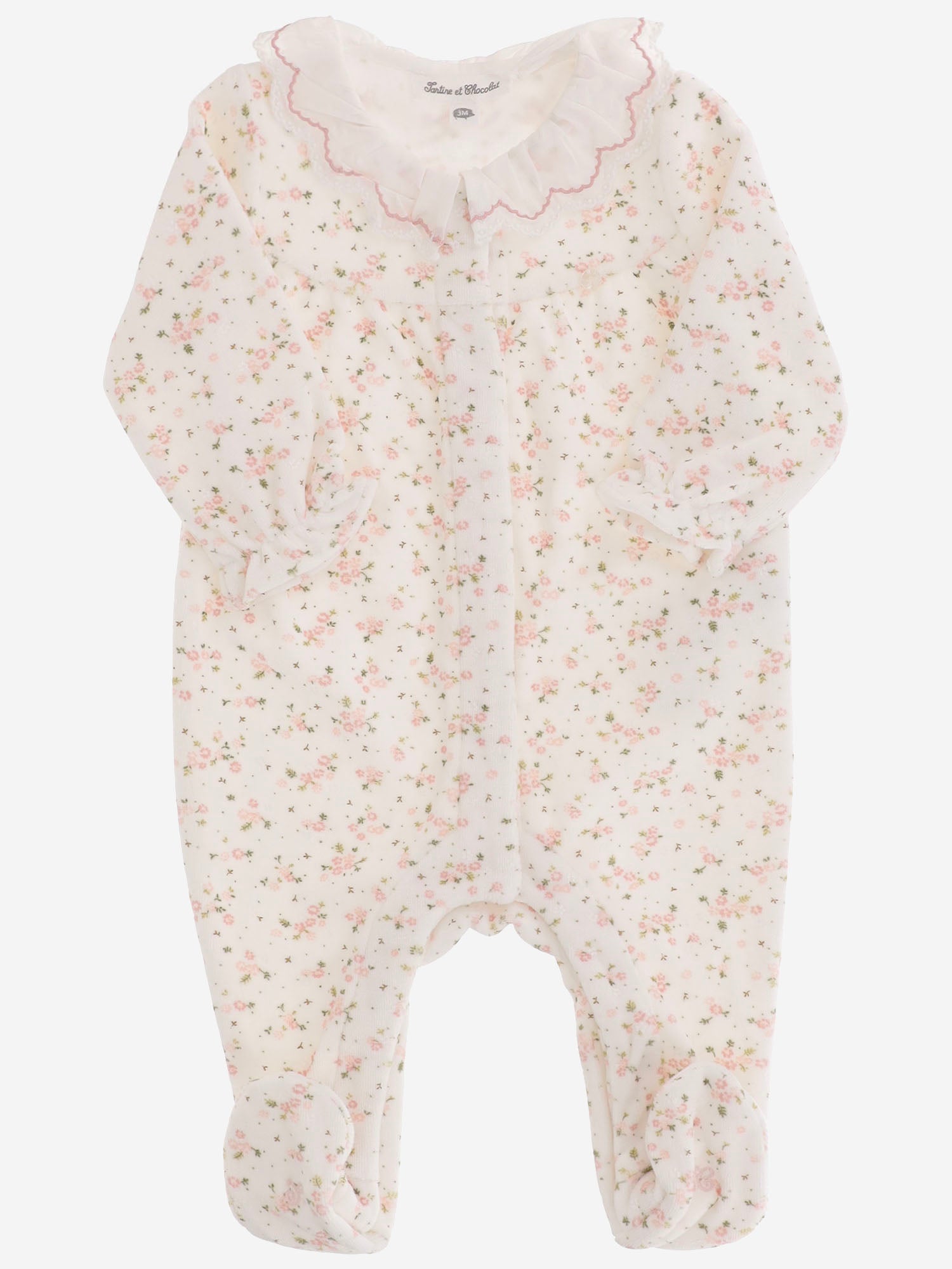 Tutina in misto cotone CD54010 13 TARTINE ET CHOCOLAT KIDS 
