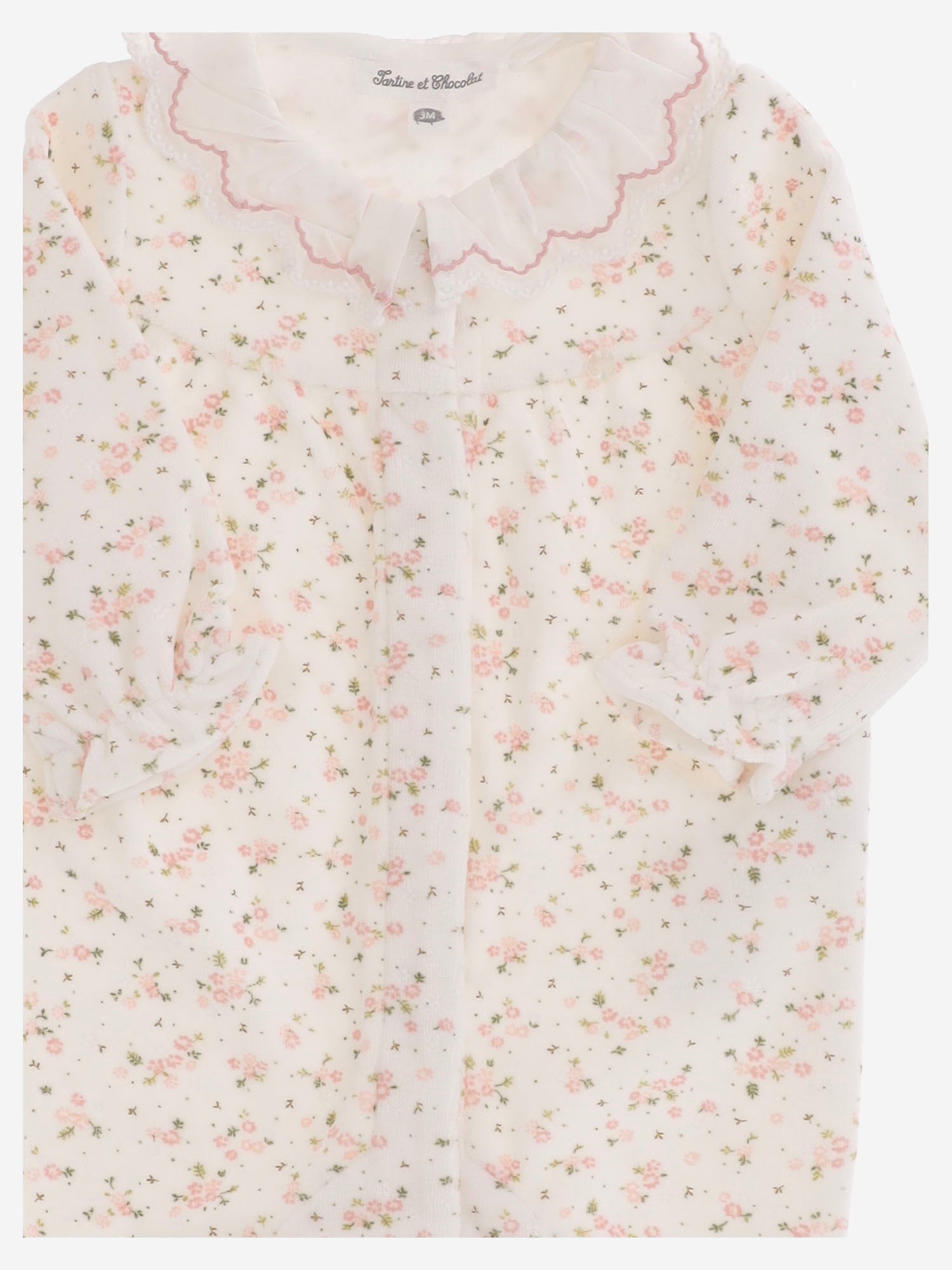Tutina in misto cotone CD54010 13 TARTINE ET CHOCOLAT KIDS 