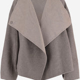 CAPPOTTO REVERSIBILE IN MISTO LANA COFS22694 206 THE FRANKIE SHOP 