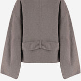 CAPPOTTO REVERSIBILE IN MISTO LANA COFS22694 206 THE FRANKIE SHOP 