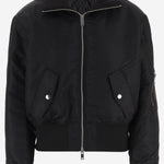 GIACCA BOMBER CORTA STORM JAFS22702 100 THE FRANKIE SHOP 