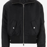 GIACCA BOMBER CORTA STORM JAFS22702 100 THE FRANKIE SHOP 