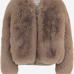 GIUBBOTTO IN PELLICCIA SINTETICA JAFS22736 226 THE FRANKIE SHOP 