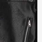 GIACCA CORTA CON ZIP E BOTTONI METALLICI JAFS22872 100 THE FRANKIE SHOP 